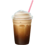iced coffee sticker