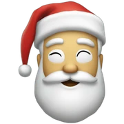 drunk santa sticker