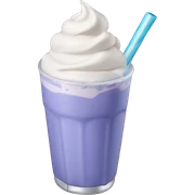 Blueberry milkshake  sticker