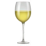 White wine sticker