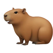 Capibara sticker