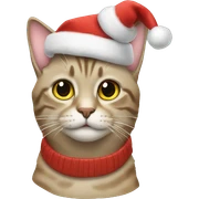 Cat Christmas  sticker