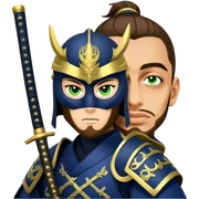 Samurai Strategist sticker