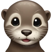 Baby Otter sticker
