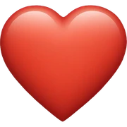 Love heart sticker