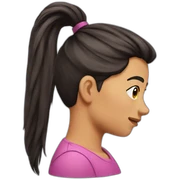 PONYTAIL  sticker