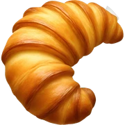 Croissant sticker