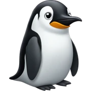 Penguin sticker