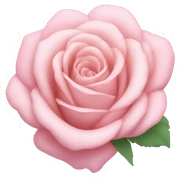 Cœur pastel rose sticker