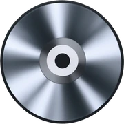 Vinyl disc sticker