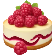 raspberry cheesecake  sticker