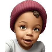girl in hat portrait indoors sticker