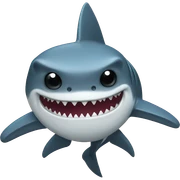 Shark sticker
