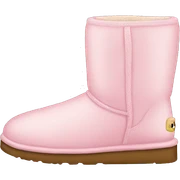 light pink uggs sticker