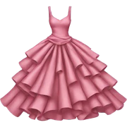 Couture dress sticker