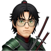 Shadow Samurai sticker
