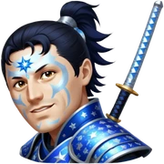 Celestial Samurai sticker