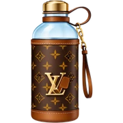Louis Vuitton water bottle sticker