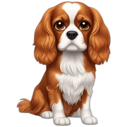 Cavalier-king Charles sticker