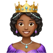 princesa negra sticker