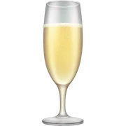 Champagne glasses  sticker