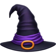 witch hat sticker