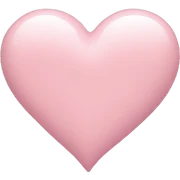 pastel pink heart sticker