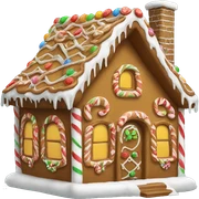 gingerbread house sticker
