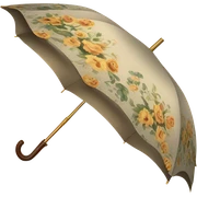vintage umbrella sticker