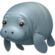 Manatee sticker