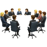 meeting sticker