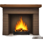 Fireplace  sticker