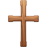 Cross sticker