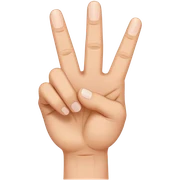 Middle finger sticker