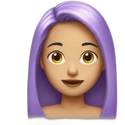 Lila sticker