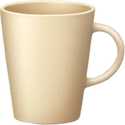 aesthetic beige cup sticker