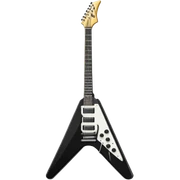 Electric flying V guitar  sticker