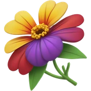 Flower  sticker