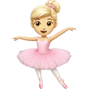 Pink ballet sticker