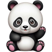 Panda sticker