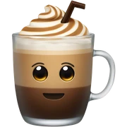 Iced latte sticker