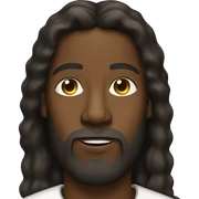 Black Jesus sticker