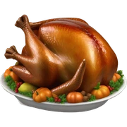 Thanksgiving turkey ￼ sticker