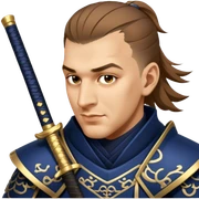 Samurai Strategist sticker