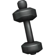 dumbell sticker