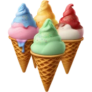 Ice cream  sticker