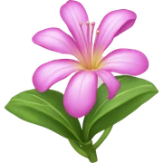 hawaii flower sticker
