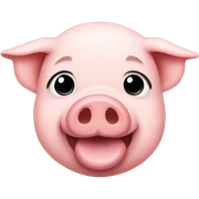 Pig sticker