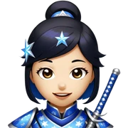 Celestial Samurai sticker