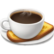 Breakfast morning coffee sticker